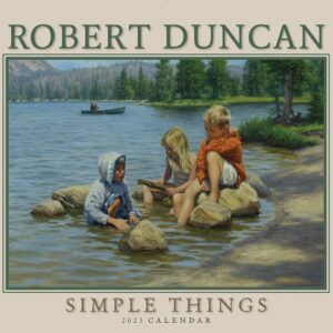 2023 Robert Duncan "Simple Things" Deluxe Wall Calendar